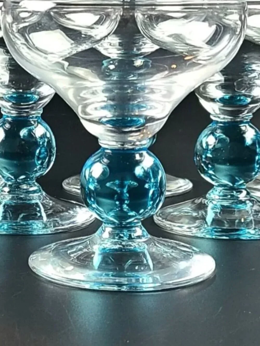 Anthropologie Coupe Cocktail Martini Glasses - Set of 6 - Picture 1 of 3